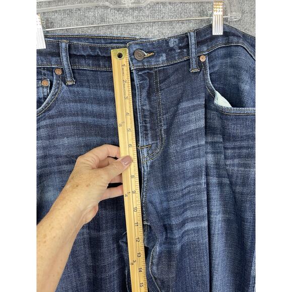 Lucky Brand Jeans Men's 38x30 Blue 110 Skinny Stretch Denim Medium Wash Casual - Picture 3 of 12